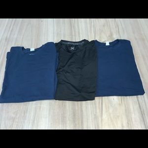 Men 3 short sleeve tee shirts